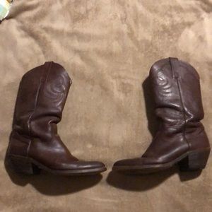 Vintage 80s Frye cowboy boots